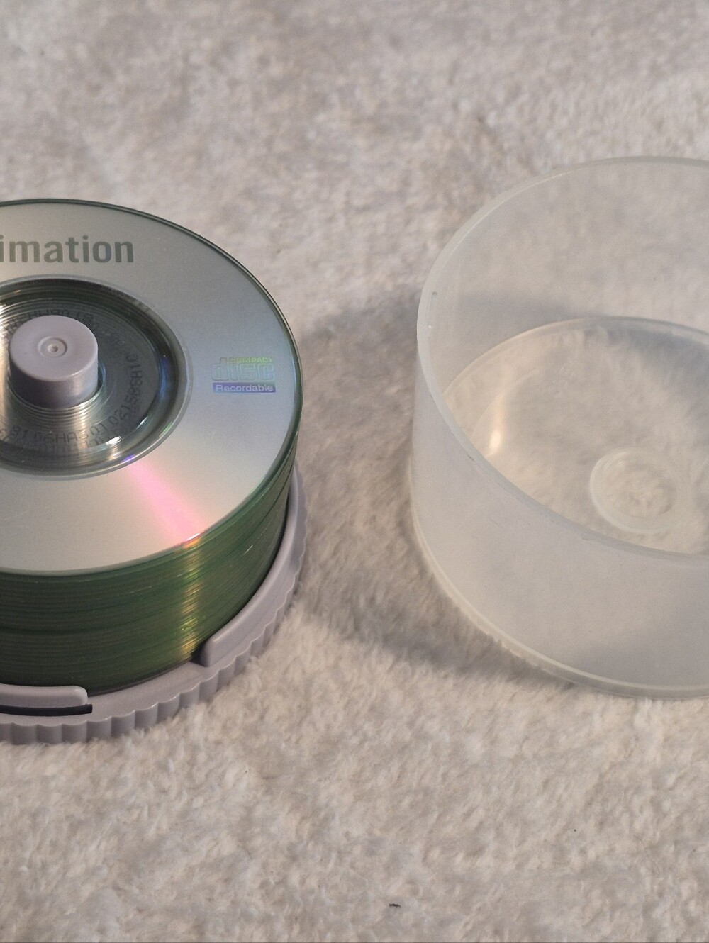 Imation Mini CD R 8cm 80mm 25 Pack Spindle Blank Discs - Picture 3 of 6